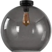 Artdelight Plafonnier Marino verre gris Ø 40cm