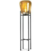 Eth Lampadaire Benn Gold noir avec de l'or