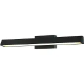 Artdelight Lampe miroir noire Rivera concevoir