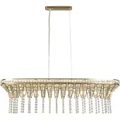 Searchlight Grande lampe suspendue Gemma or