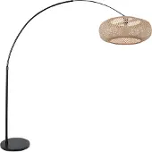Steinhauer Lampe à arc en rotin Sparkled