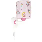 DALBER Veilleuse murale Fairy Dreams rose