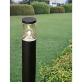 Nova Luce Lampe de jardin design Cetera anthracite 50cm