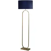 Searchlight Lampadaire Modish bronze avec capuchon bleu