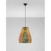 Lyora Suspension Dena Ø 39cm marron avec vert