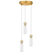 Lyora Suspension Filomena Or 3 lumières
