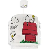 DALBER Suspension Snoopy blanc avec rouge