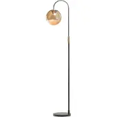 Eth Lampe sur pied avec boule en verre Yvonne