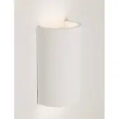 Lyora Applique murale ronde Luz blanc