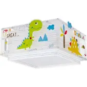 DALBER Plafonnier carré Dinos