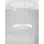 Lyora Suspension Morbido blanc Ø 80cm