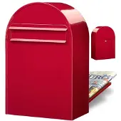 Bobi Boites aux lettres Classic B 3001 Rouge vif