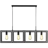 Searchlight Lampe suspendue noire Plaza