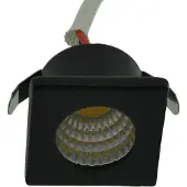 Lyora Spot encastrable carré Forte Mini noir