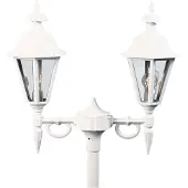 Konstsmide Lampe lanterne Pallas 2 lumières blanc