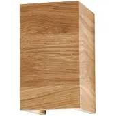 FISCHER&HONSEL GMBH Applique LED Shine-Wood 18 cm de haut