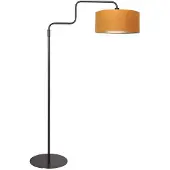 Steinhauer Lampadaire Bloeba Noir avec capuche doré