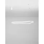 Lyora Suspension de forme naturelle Dussa blanc 120cm