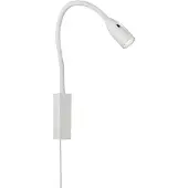 FISCHER&HONSEL GMBH Lampe de lecture LED Sten blanc
