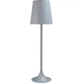 Masterlight Lampadaire Trip 55 Disk 195cm gris