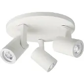 Highlight Spot monté en surface Halo Spot Blanc 3 lumières rond