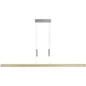 HerzBlut Lampe suspendue Leonora 160 cm - chêne nature