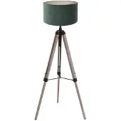 Steinhauer Lampadaire trépied Triek avec capot vert