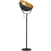 Masterlight Lampadaire Industria 180 bronze à canon avec de l'or