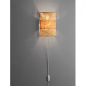 Lyora Applique murale Lum Rotin