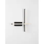 Lyora Applique murale Quam noir