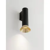 Lyora Spot mural Luvia noir avec or