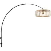 Steinhauer Applique murale noire Sparkled Light bambou