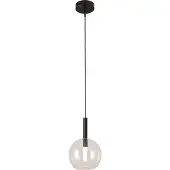 Masterlight Lampe pendante Ø 17cm Lido Ball avec du verre transparent