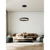 Lyora Suspension design Ormi Ø 45cm noir