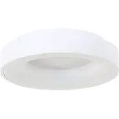 Steinhauer Plafonnier blanc avec LED Ringlede Ø 30 cm