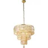 Searchlight Lustre doré Empire Ø 50 cm