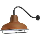Masterlight Applique murale Industria Grid Rouille