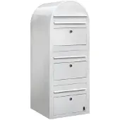 Bobi Boites aux lettres Trio 9016 Blanc