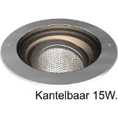 Franssen Spot de sol LED Spotpro Inox inclinable 20 cm