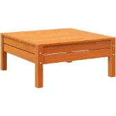 vidaXL Tabouret de jardin brun cireux pin massif