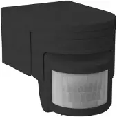 Kanlux S.A. Détecteur de mouvement extérieur crépusculaire PIR SLICK noir 12m 8391