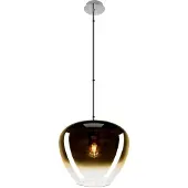 SLV Lampe à suspension en verre Pantilo Ø 40cm - or