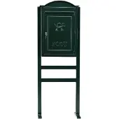 Ks Verlichting Boîte aux lettres Postbox B20 Max max dans le cadre - vert