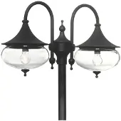 Konstsmide Lampe lanterne Libra 2 lumières noir