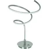 Highlight Lampe de table design Curle nickel Ø 27cm