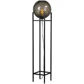 Masterlight Lampadaire Baloton avec verre strié