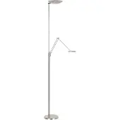 Highlight Lampe de lecture classique Geneva nickel Ø 23cm
