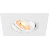 SLV Spot encastré New Tria 75 XL carré - blanc - GU10