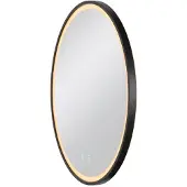SLV Applique miroir Trukko Noir - Ø 60cm