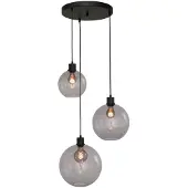 Masterlight Lampe suspendue Vide Lazise noir